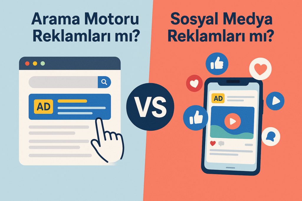 Arama Motoru Reklamları mı Yoksa Sosyal Medya Reklamları mı?