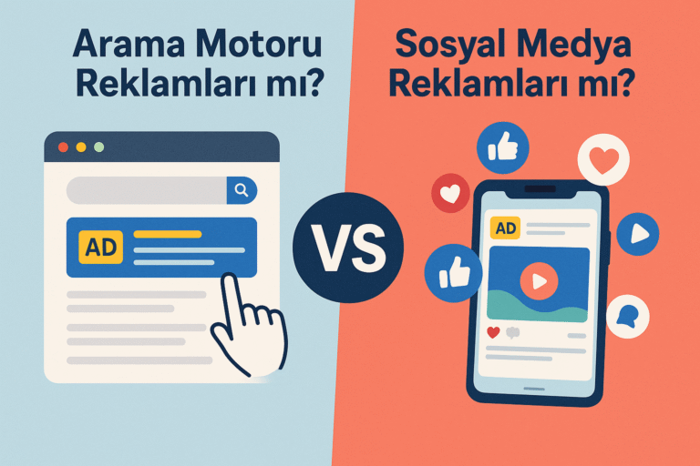 Arama Motoru Reklamları mı Yoksa Sosyal Medya Reklamları mı?