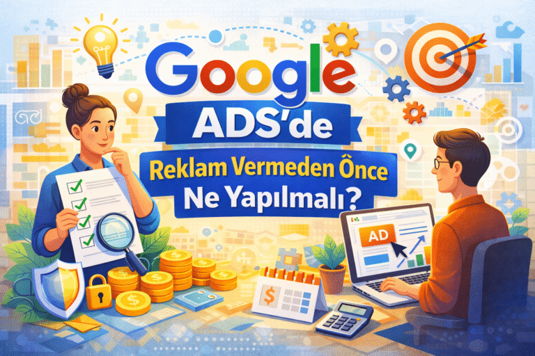 Google Ads’de Reklam Vermeden Önce Ne Yapılmalı?​